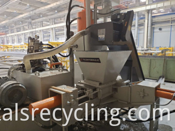 Y83L-250 Automatic Aluminum Shaving Chips Metal Briquetting Press